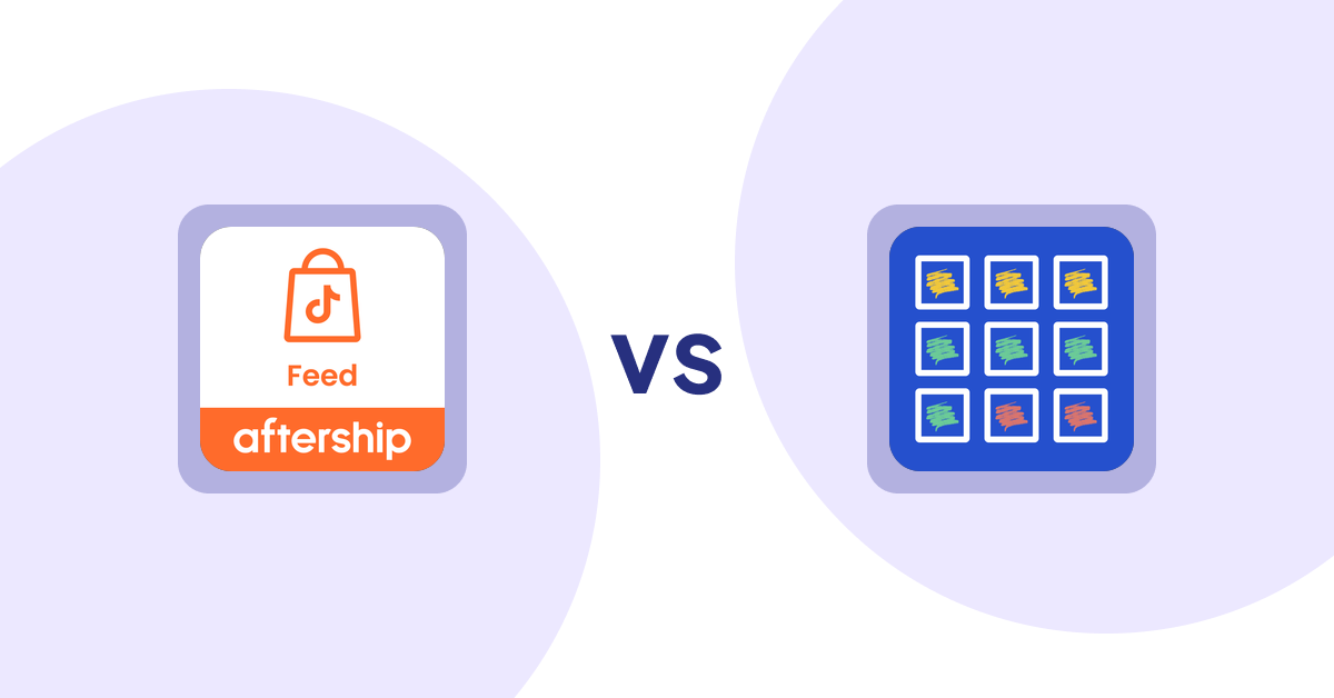 Shopify Product Display Apps: AfterShip Feed for TikTok Shop vs. Pixc: Visual Merchandising