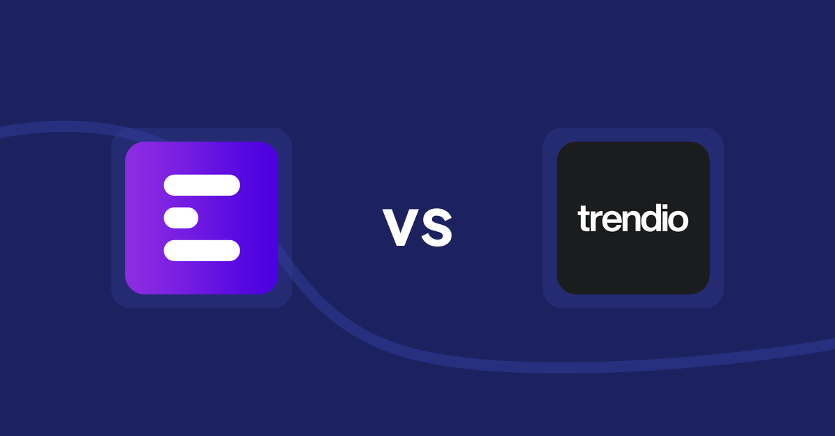 Shopify Product Display Apps: ANG Extra Menu vs. Trendio