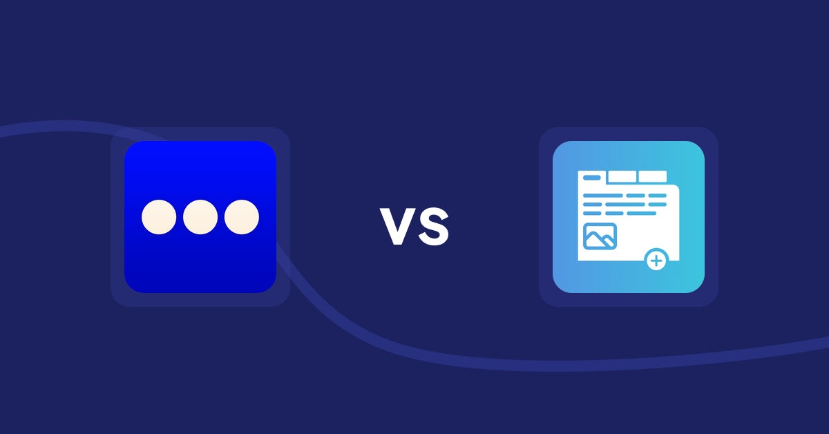 Shopify Product Display Apps: Vario ‑ Variation Swatches vs Advanced Product Tabs