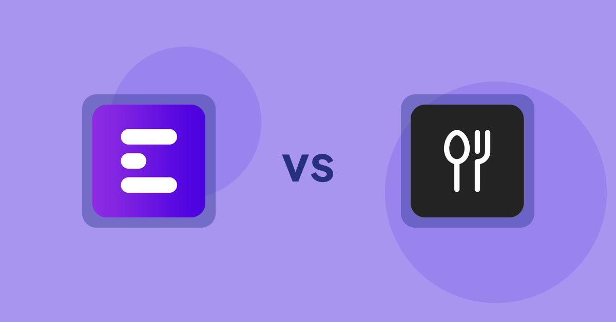 Shopify Product Display Apps: ANG Extra Menu vs ServeUp ‑ Restaurant Menu