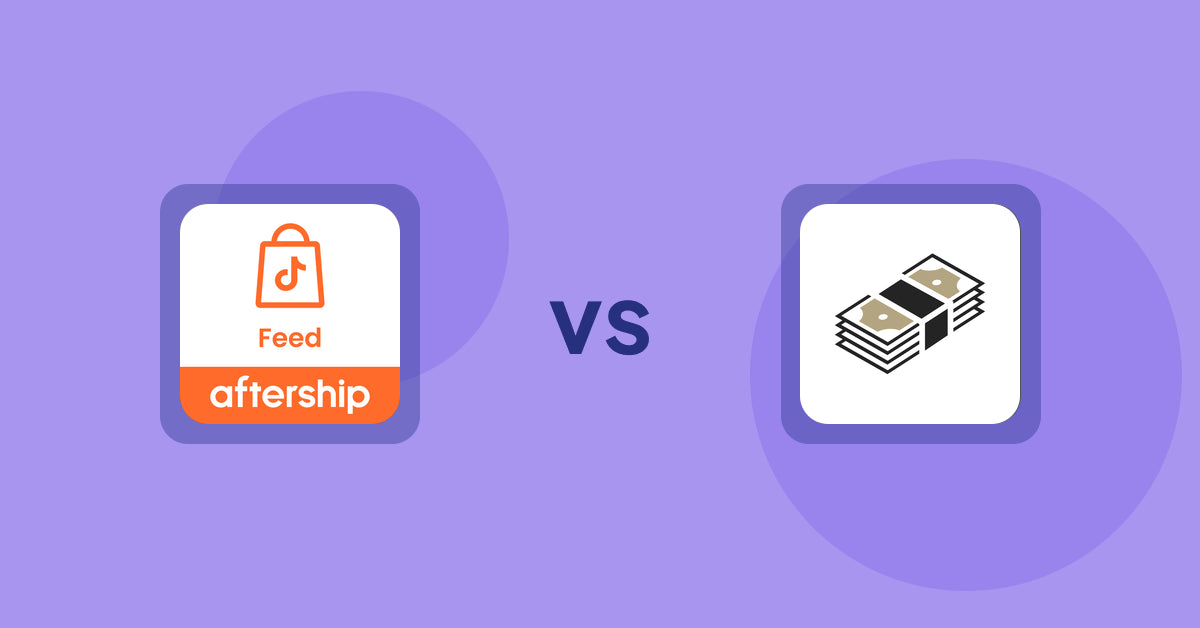 Shopify Product Display Apps: AfterShip Feed for TikTok Shop vs シンプルクラウドファンディング｜お手軽自社クラファン
