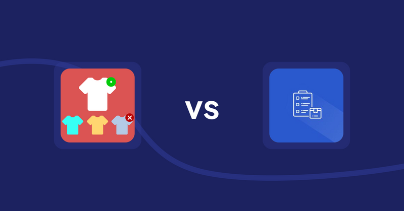 Shopify Product Display Apps: ST: Product & Collection Sort vs Addify ‑ Products Table List