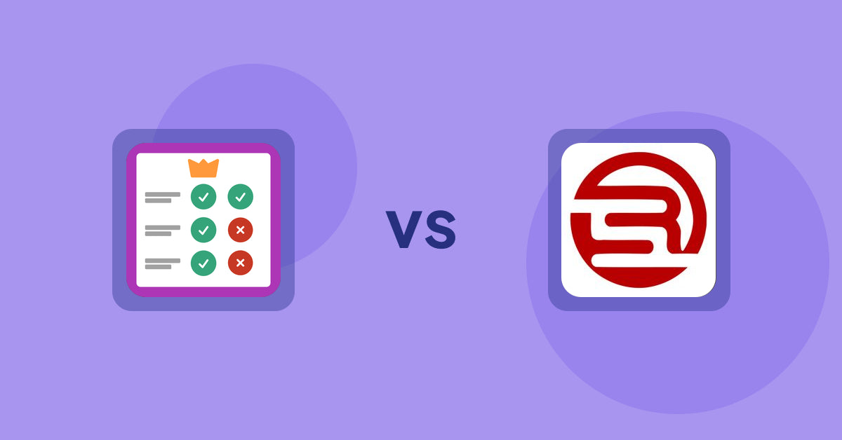 Shopify Product Display Apps: Pretty Comparison Tables vs. Robosize: AI Size Recommender