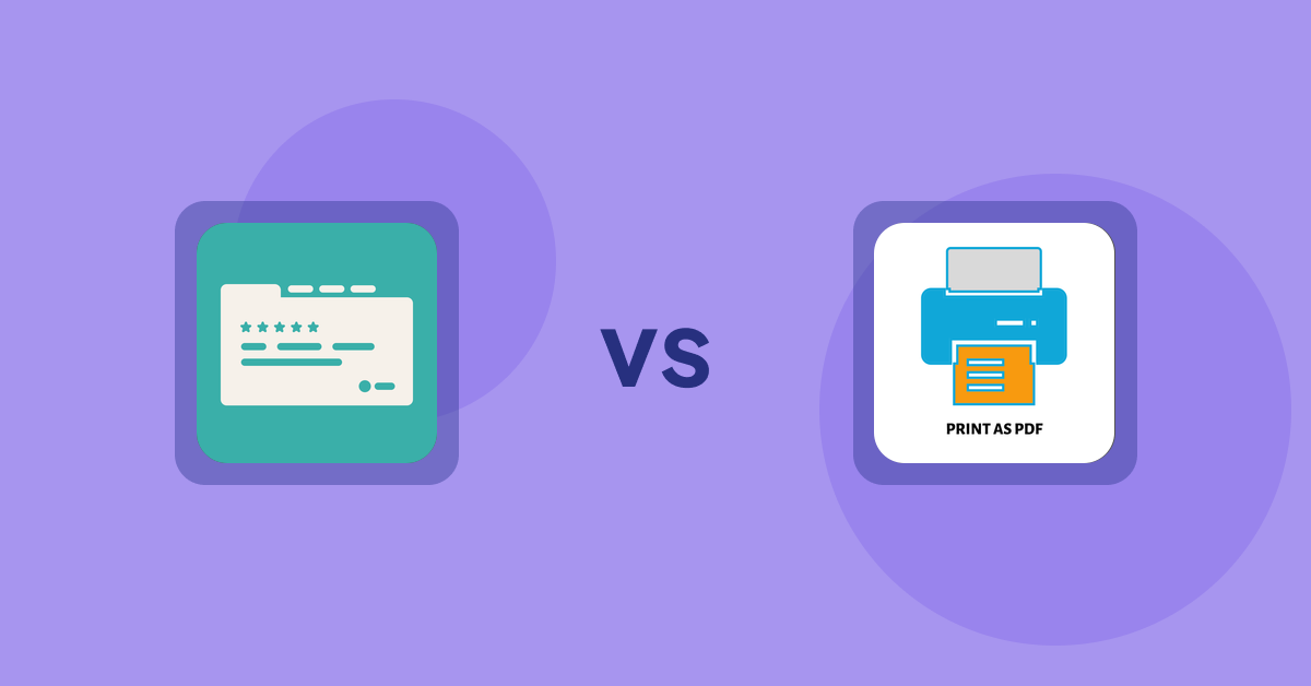 Shopify Product Display Apps: Smart Tabs ‑ Product Tabs vs LitPDP ‑ Print as PDF