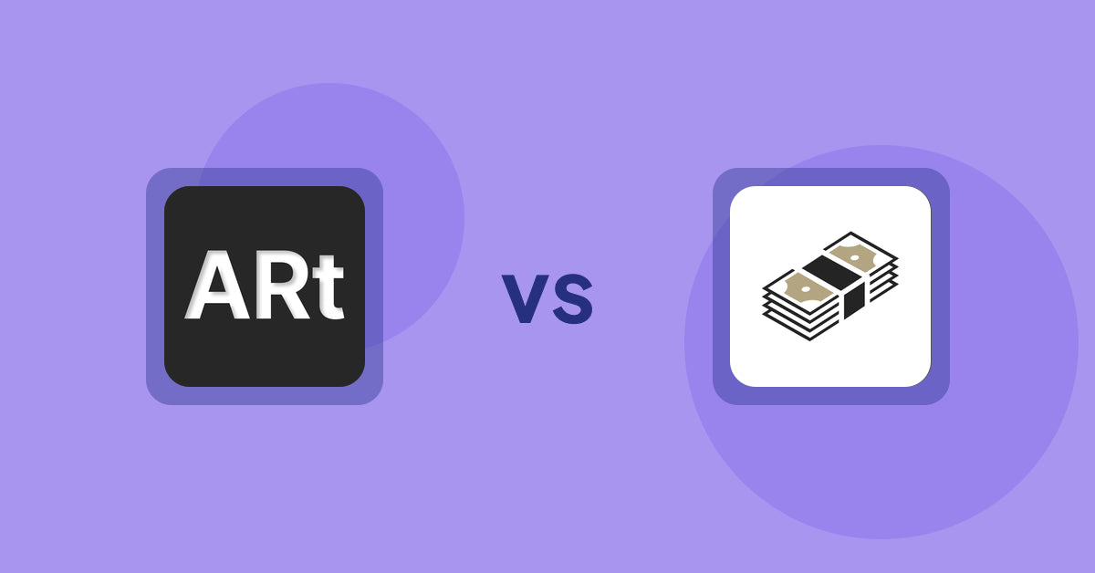 Shopify Product Display Apps: Wall Art Viewer AR vs. シンプルクラウドファンディング｜お手軽自社クラファン