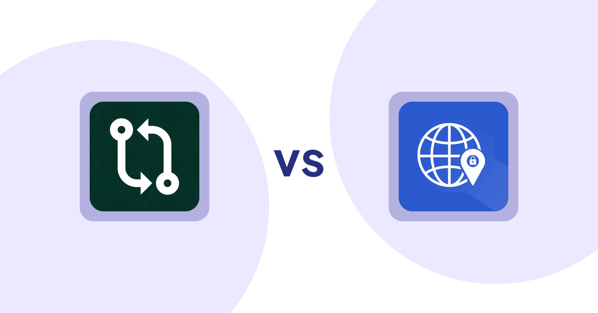 Shopify Product Display Apps: Compareder ‑ Product Compare vs Addify ‑ Country Restrictions