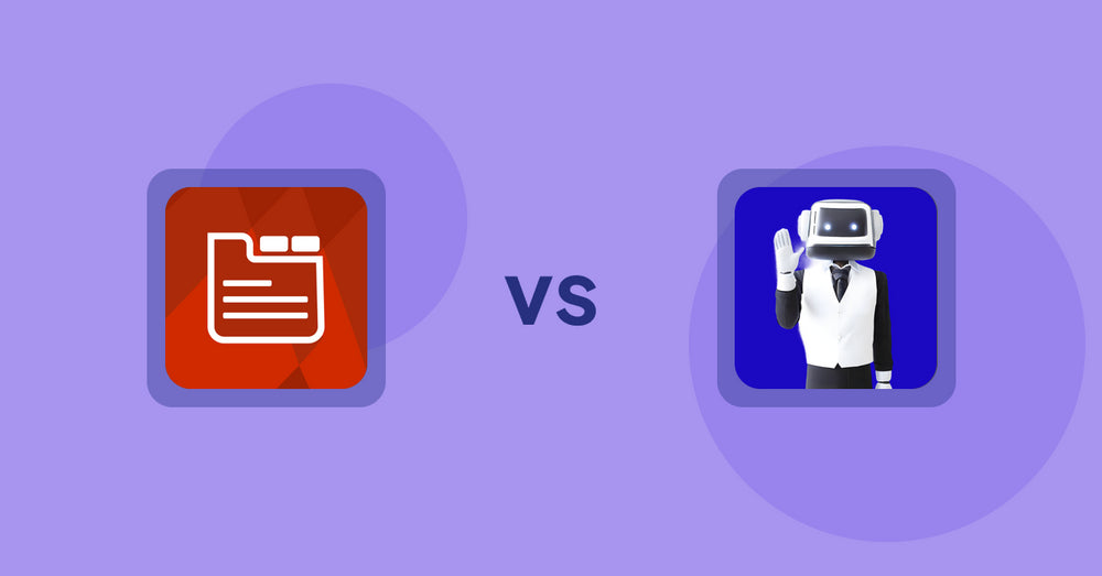 Shopify Product Display Apps: Tabs: SEO Product Tabs with AI vs ShopCierge — AI Sales Chatbot