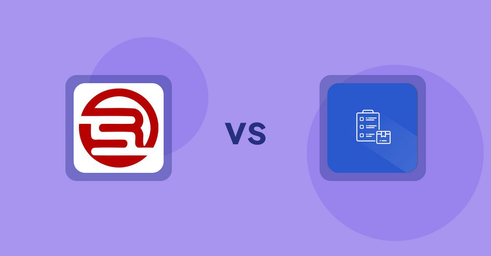 Shopify Product Display Apps: Robosize: AI Size Recommender vs Addify ‑ Products Table List