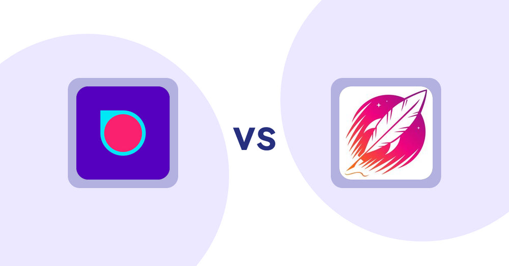 Shopify Product Display Apps: Spotlight: Video Loops vs. Wordsmith: Content Generator