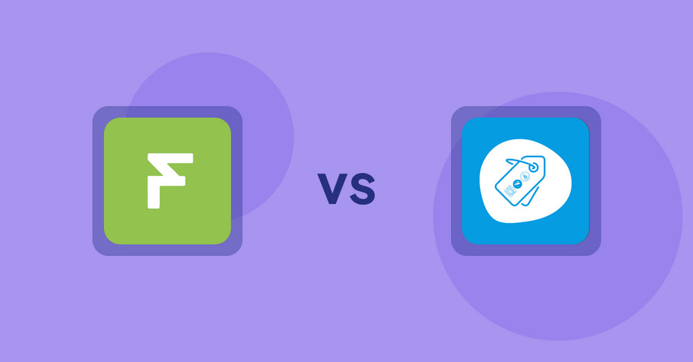 Shopify Product Display Apps: Easy Estimate Shipping vs. Extendons Product Tag Images