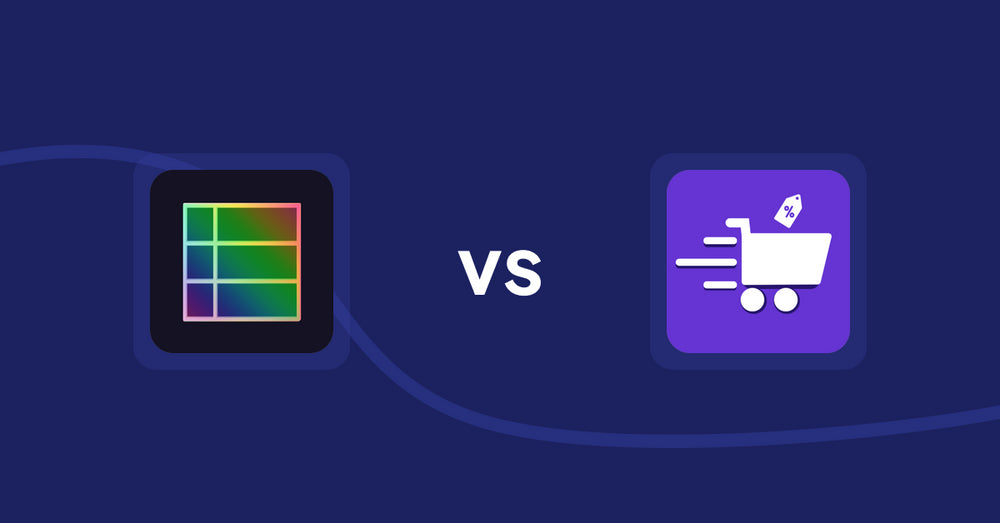 Shopify Product Display Apps: TableFlow Specification Table vs. Cypher Bulk Order Page & Price