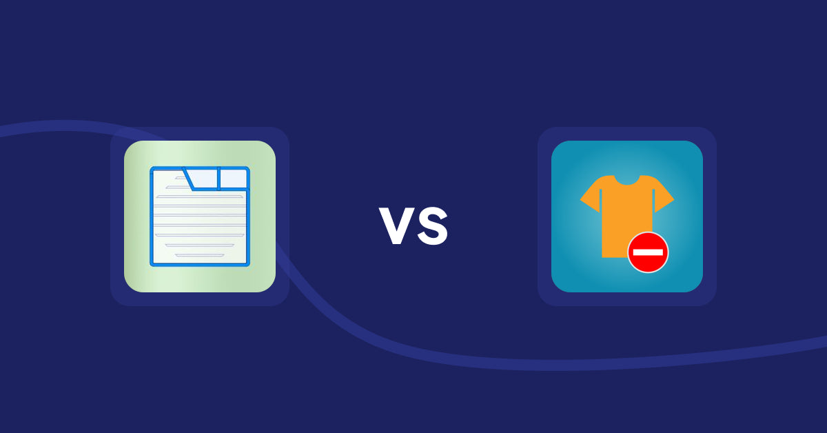 Shopify Product Display Apps: Ecom Product Descriptions vs Products Unavailable