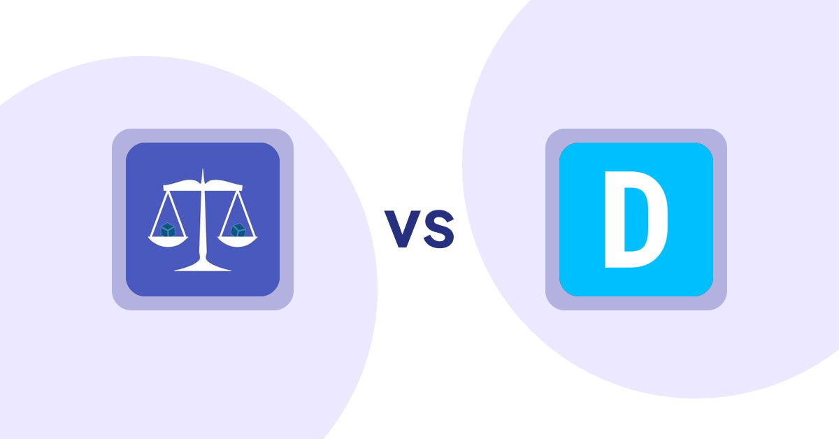 Shopify Product Display Apps: Equate ‑ Product Compare vs Dual Price Display by T2