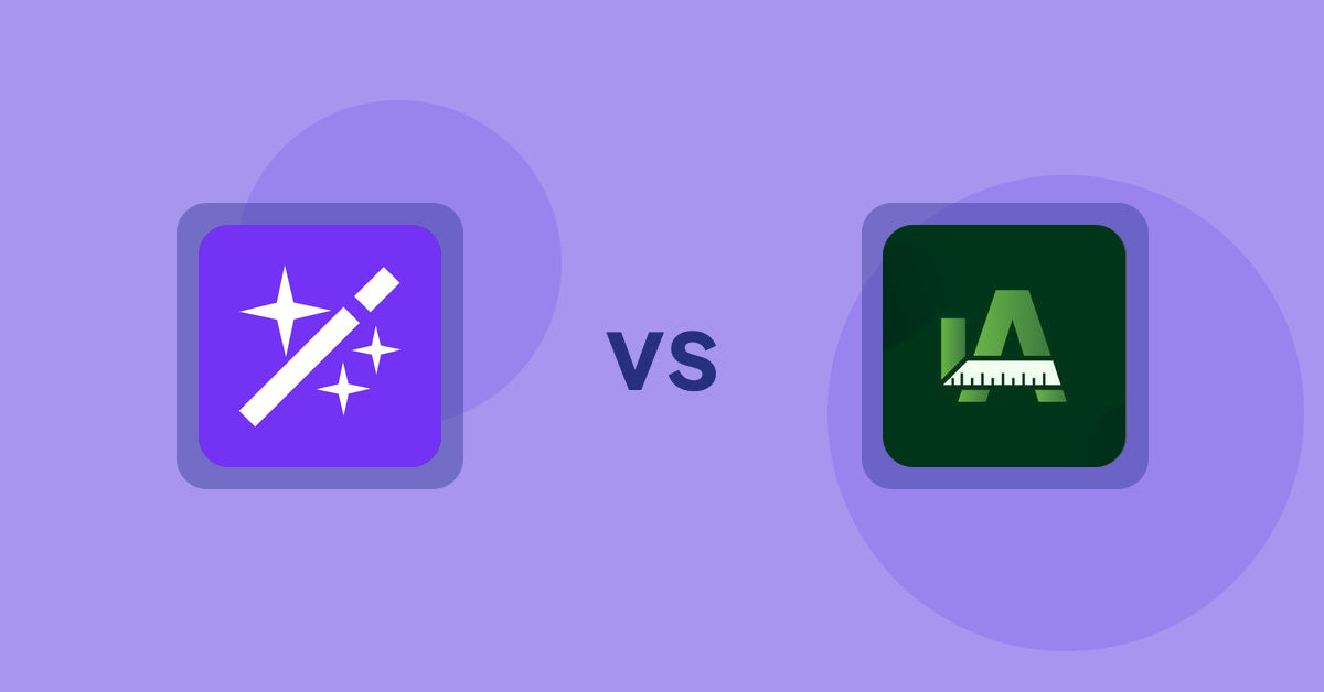 Shopify Product Display Apps: Magi ‑ AI Write Description vs Easy Size Chart by Akeans