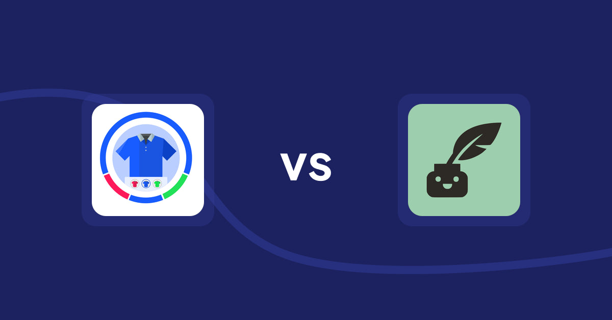 Shopify Product Display Apps: EVS ‑ Easy Variation Swatches vs Copybuddy