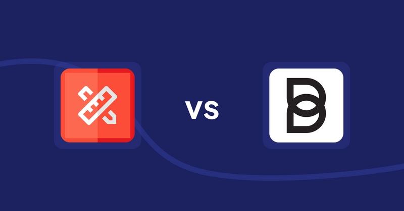 Shopify Product Display Apps: RT: Size Chart, Size Guide vs Botika: AI Models Pro Photos