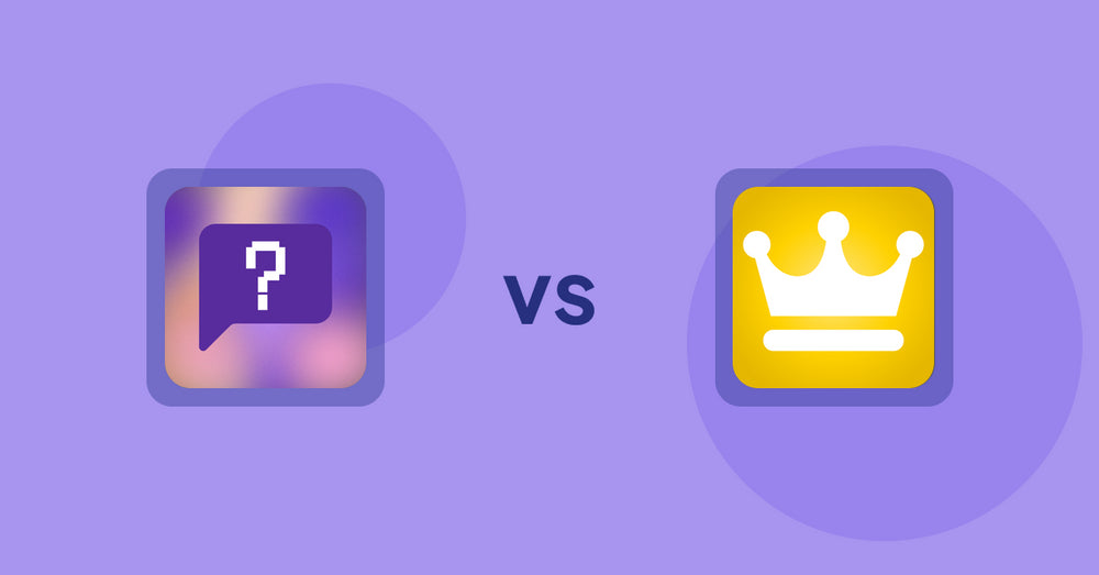 Shopify Product Display Apps: FAQbucket ‑ Help Center & FAQ vs Awesome Ranking