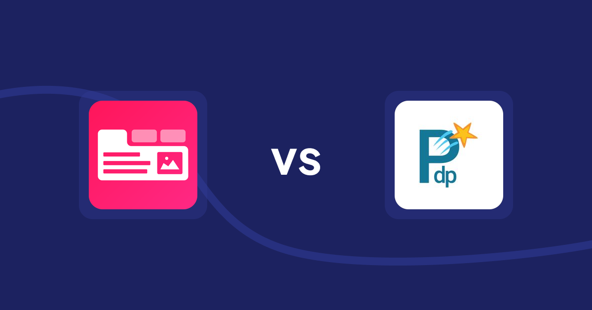Shopify Product Display Apps: Tabs+ Product Descriptions vs PDP Star