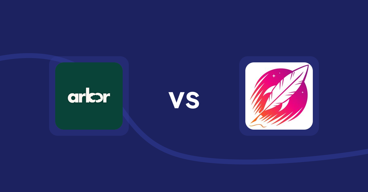 Shopify Product Display Apps: Arbor ― Carbon Transparency vs Wordsmith: Content Generator