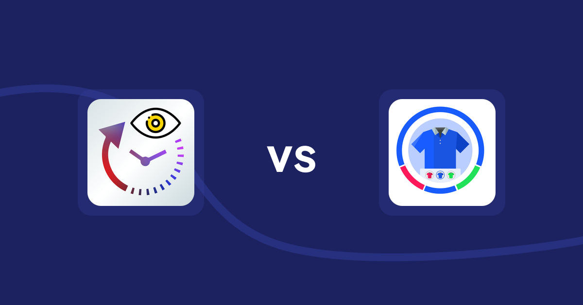 Shopify Product Display Apps: JustViewed ‑ Recently Products vs EVS ‑ Easy Variation Swatches