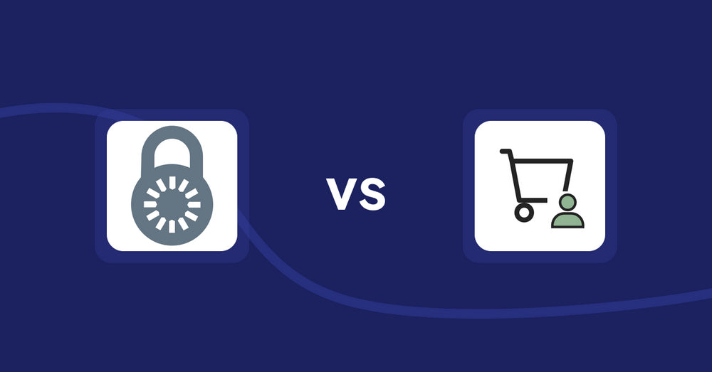 Shopify Product Display Apps: Reveal Lock Manager vs シンプル会員注文割引｜お手軽ログインセール設定