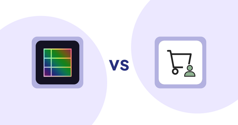 Shopify Product Display Apps: TableFlow Specification Table vs. シンプル会員注文割引｜お手軽ログインセール設定