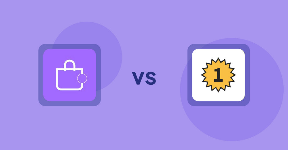 Shopify Product Display Apps: ShowMe: Product Showcases vs UR: Smart Ranking