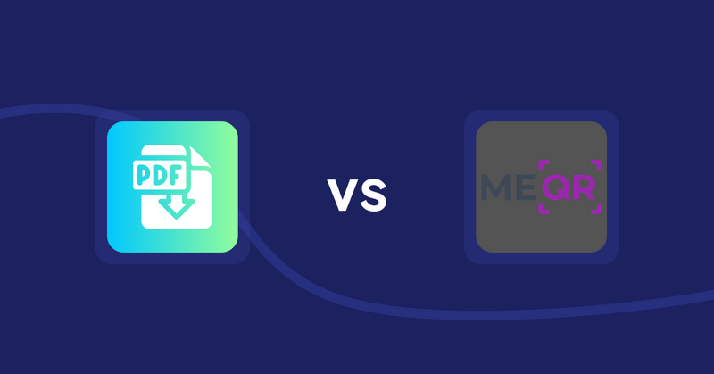 Shopify Product Display Apps: Hukify ‑ PDF Catalog Printer vs ME‑QR