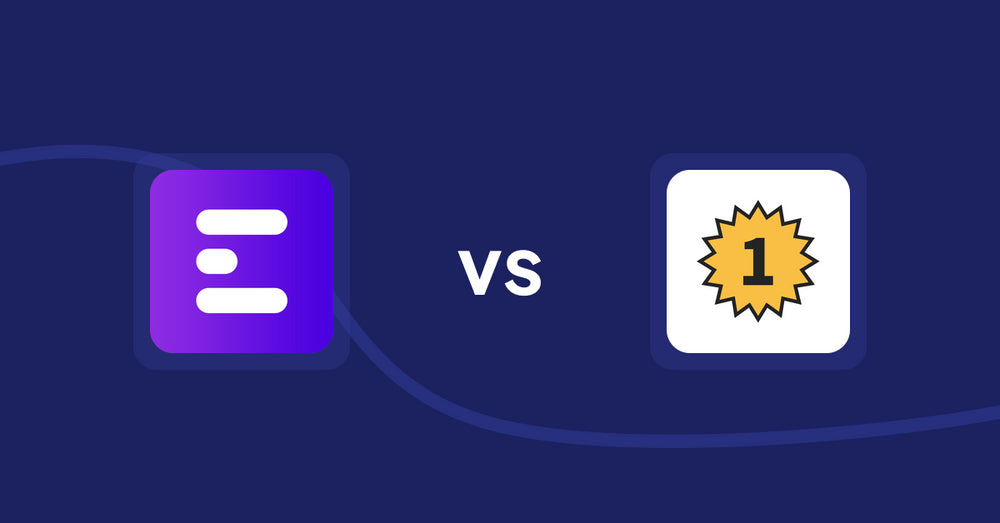 Shopify Product Display Apps: ANG Extra Menu vs. UR: Smart Ranking