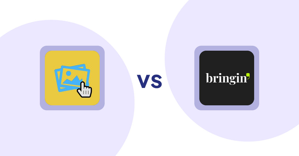 Shopify Product Display Apps: Singleton | Second Image Hover vs Bringin