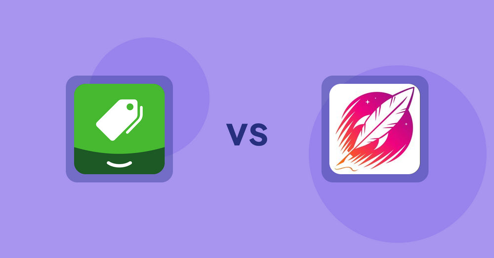 Shopify Product Display Apps: VIBE Shoppable Instagram Feed vs Wordsmith: Content Generator