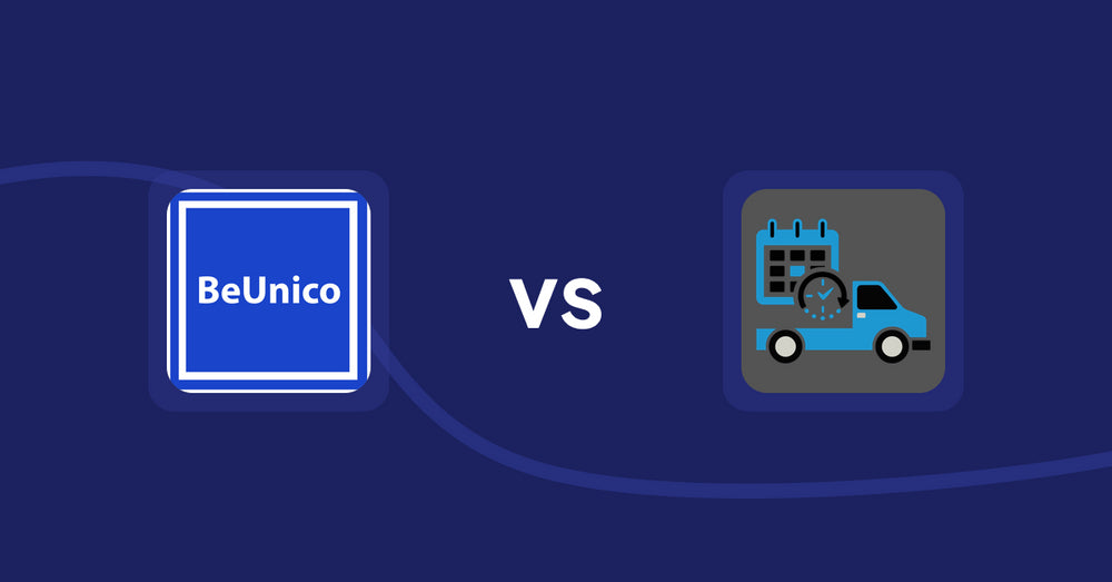 Shopify Product Display Apps: BeUnico vs H3 Estimated Delivery