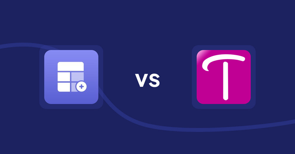 Shopify Product Display Apps: Eazy Specification Tags Table vs WS Transparency