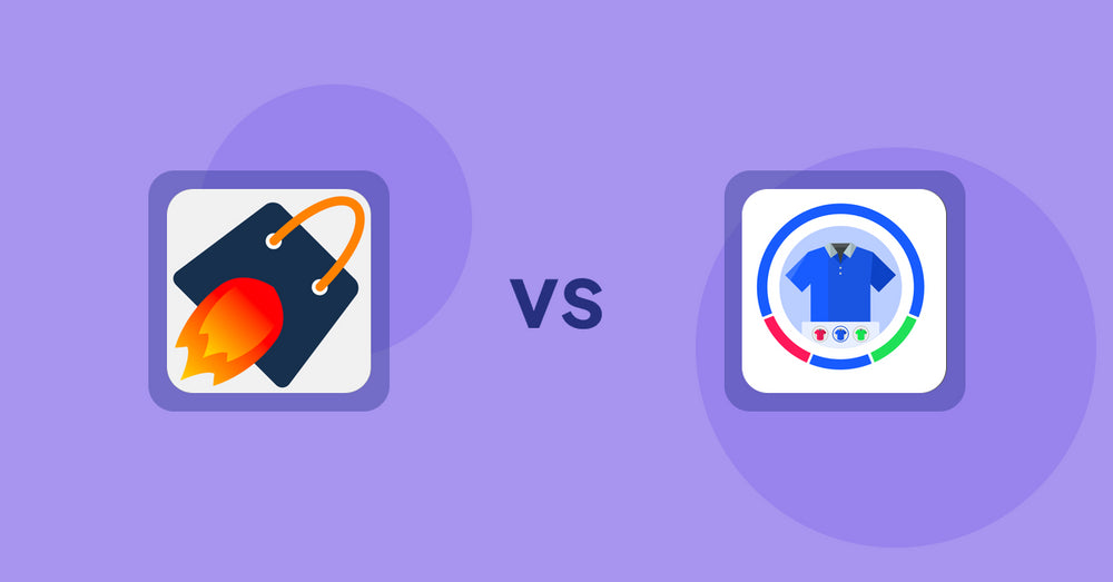 Shopify Product Display Apps: Cross Sell & Upsell Pro vs EVS ‑ Easy Variation Swatches