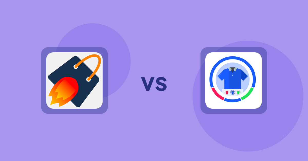 Shopify Product Display Apps: Cross Sell & Upsell Pro vs EVS ‑ Easy Variation Swatches