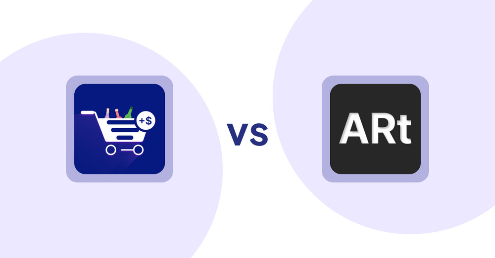 Shopify Product Display Apps: Pfand ‑ Deposit & Cart Fee vs Wall Art Viewer AR