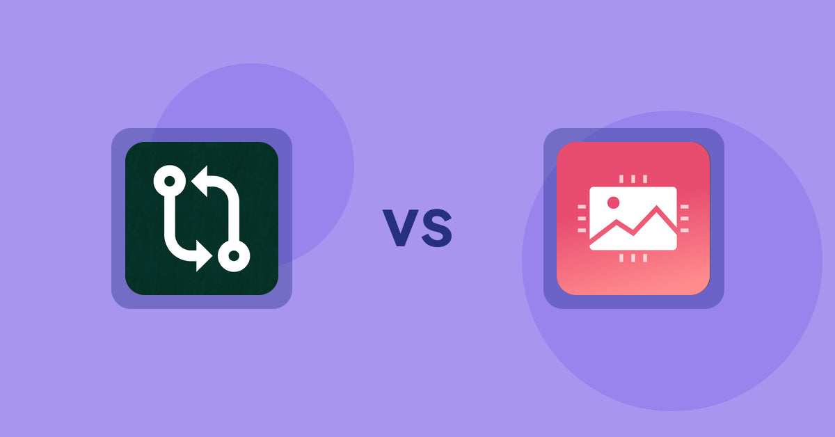Shopify Product Display Apps: Compareder ‑ Product Compare vs. XO Image Styles