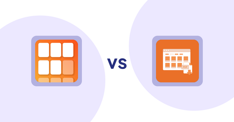 Shopify Product Display Apps: Scroll Bee ‑ Infinite Scroll vs Meetanshi PDF Product Catalog