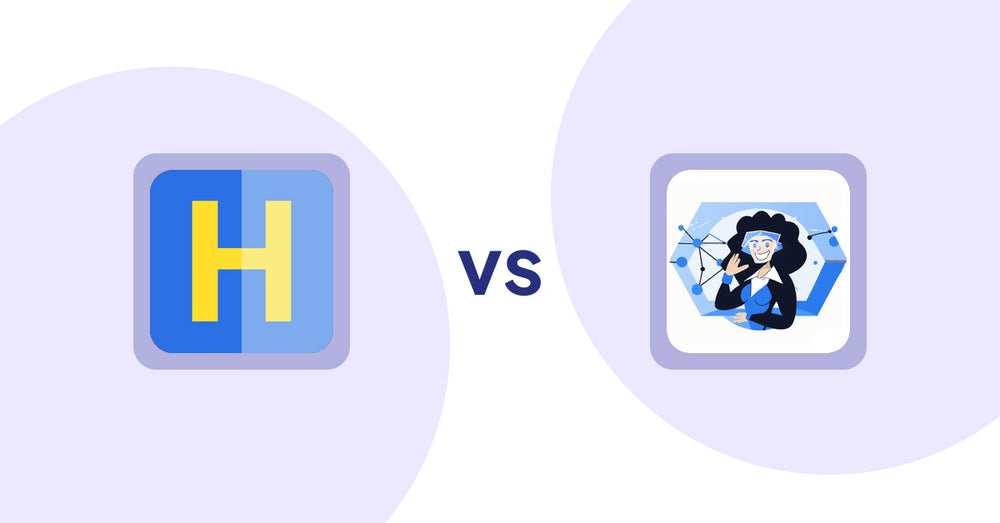 Shopify Product Display Apps: HiVar: Hide Sold Out Variants vs. Eva AI: Optimize Descriptions