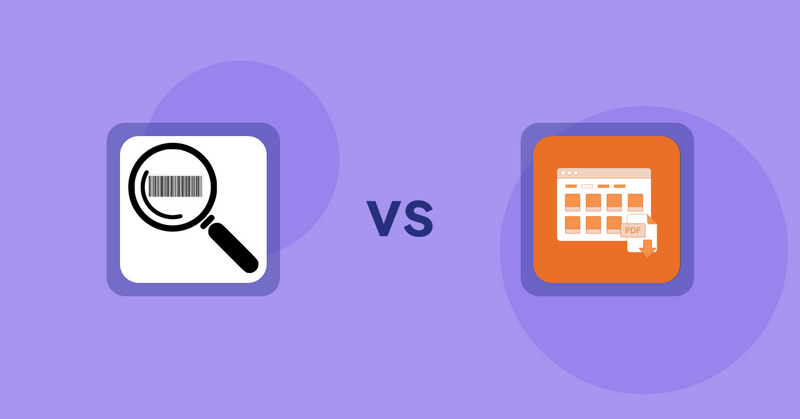 Shopify Product Display Apps: ScanZ ‑ Find and Import Easy vs Meetanshi PDF Product Catalog