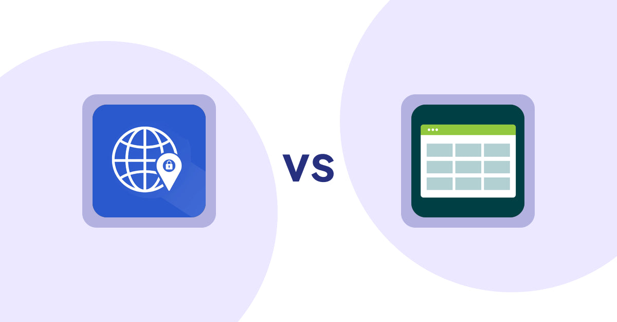Shopify Product Display Apps: Addify ‑ Country Restrictions vs Product Table
