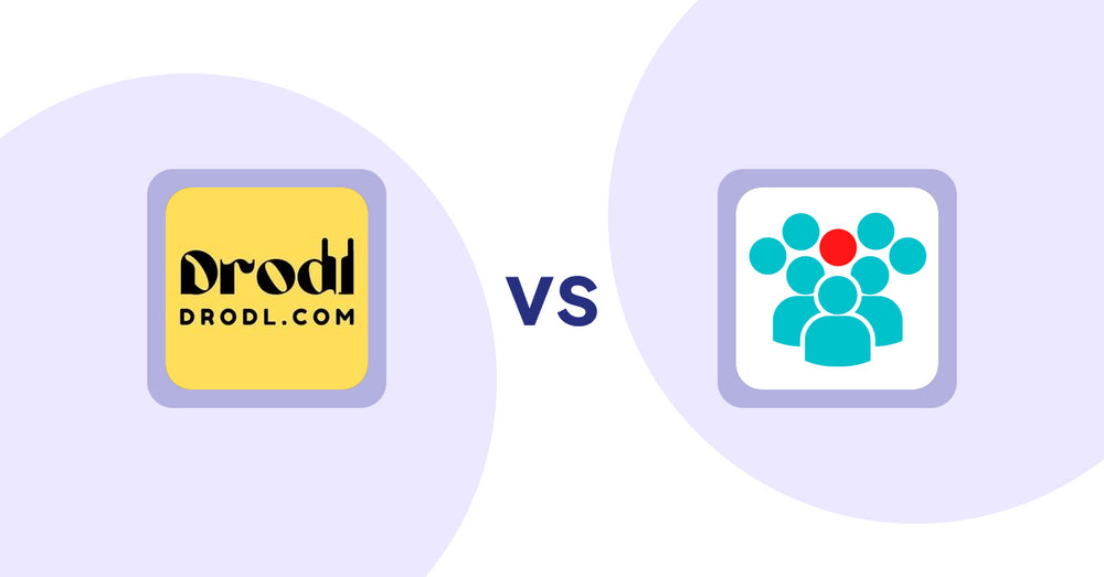Shopify Product Display Apps: Drodl: Hide SoldOut Products vs. Today's Project Urgency Stock