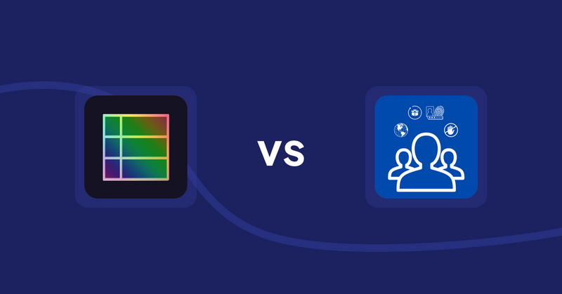 Shopify Product Display Apps: TableFlow Specification Table vs Customer's Products Manager