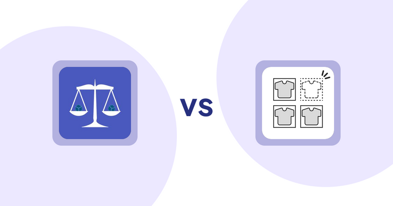 Shopify Product Display Apps: Equate ‑ Product Compare vs シンプル売り切れ非表示｜在庫切れ商品の表示変更