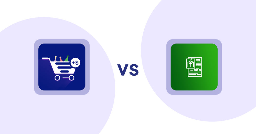 Shopify Product Display Apps: Pfand ‑ Deposit & Cart Fee vs OC Product Size Chart