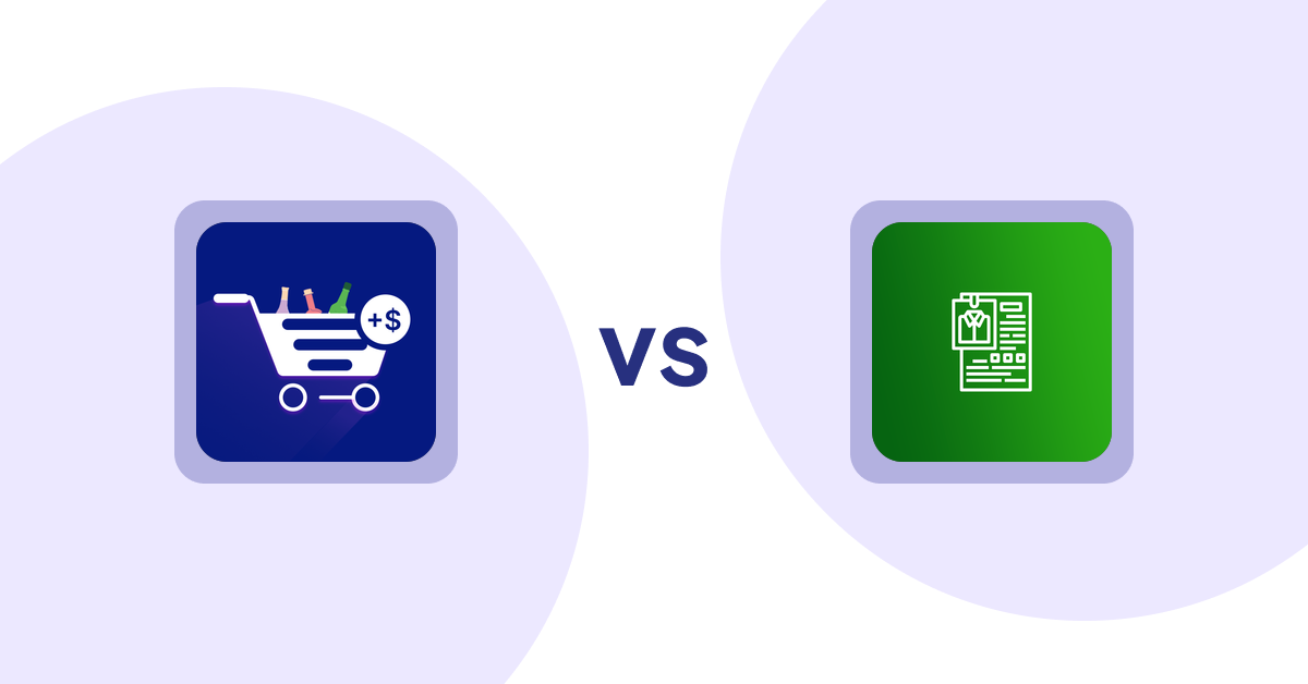 Shopify Product Display Apps: Pfand ‑ Deposit & Cart Fee vs OC Product Size Chart