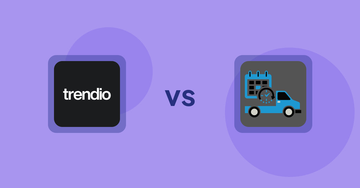 Shopify Product Display Apps: Trendio vs H3 Estimated Delivery