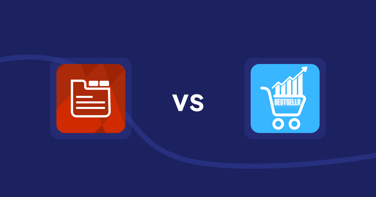 Shopify Product Display Apps: Tabs: SEO Product Tabs with AI vs Bestsellr