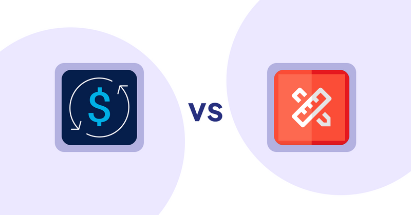 Shopify Product Display Apps: Bestsellers reSort vs RT: Size Chart, Size Guide