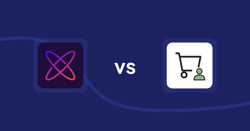 Shopify Product Display Apps: Meteor Mega Menu & Navigation vs シンプル会員注文割引｜お手軽ログインセール設定
